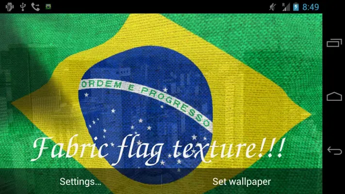 Brazil Flag android App screenshot 0